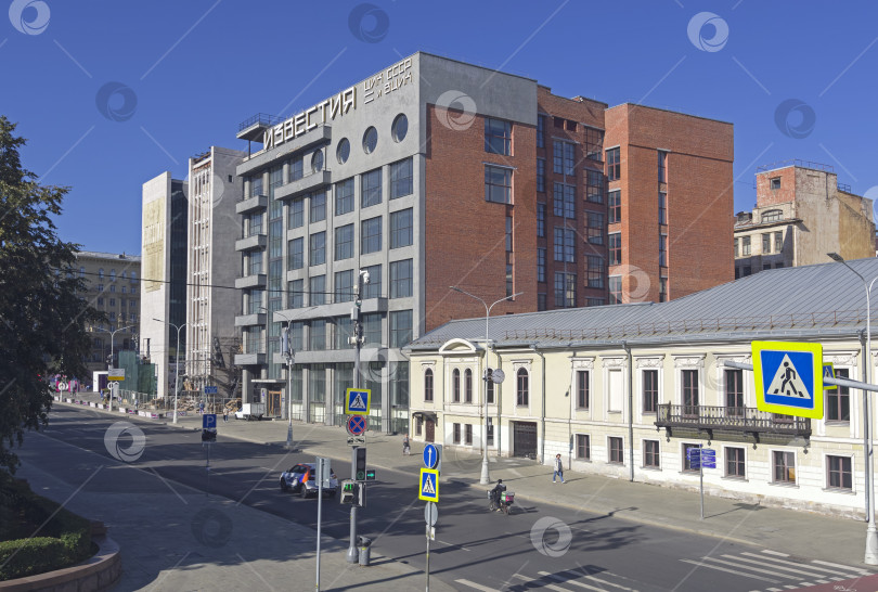 Скачать Разные архитектурные стили в центре Москвы. фотосток Ozero