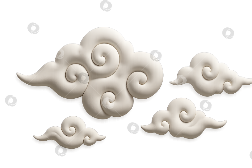 Скачать Облака фестиваля середины осени на прозрачном фоне фотосток Ozero