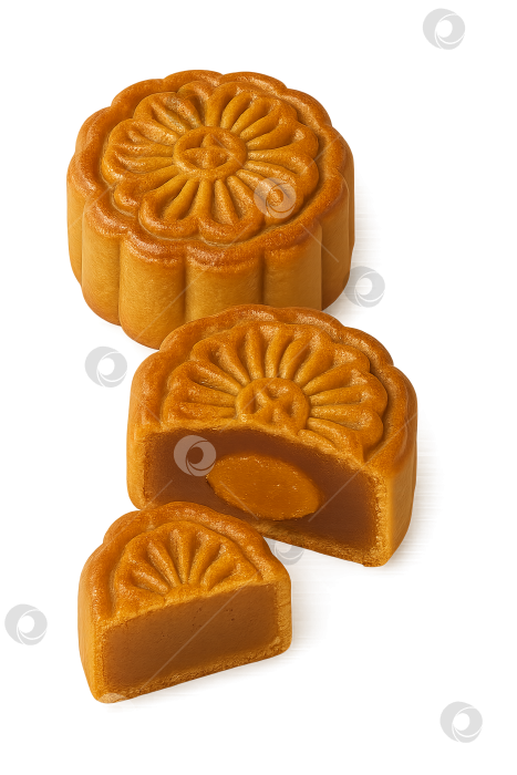 Скачать Лунные кексы на фестивале середины осени, приготовленные из белой традиционной выпечки фотосток Ozero