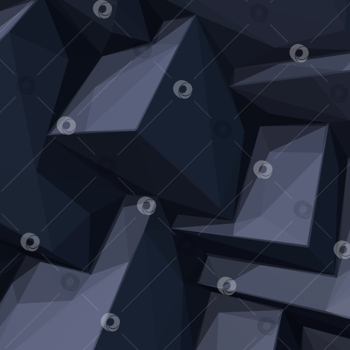 Скачать Фон с абстрактными черными кубами фотосток Ozero
