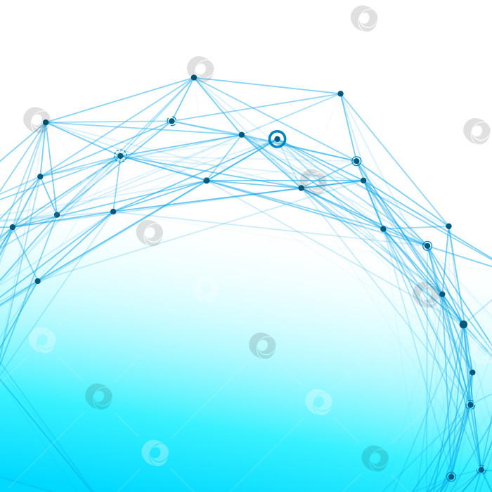 Скачать Абстрактный фон с пунктирной сеткой фотосток Ozero