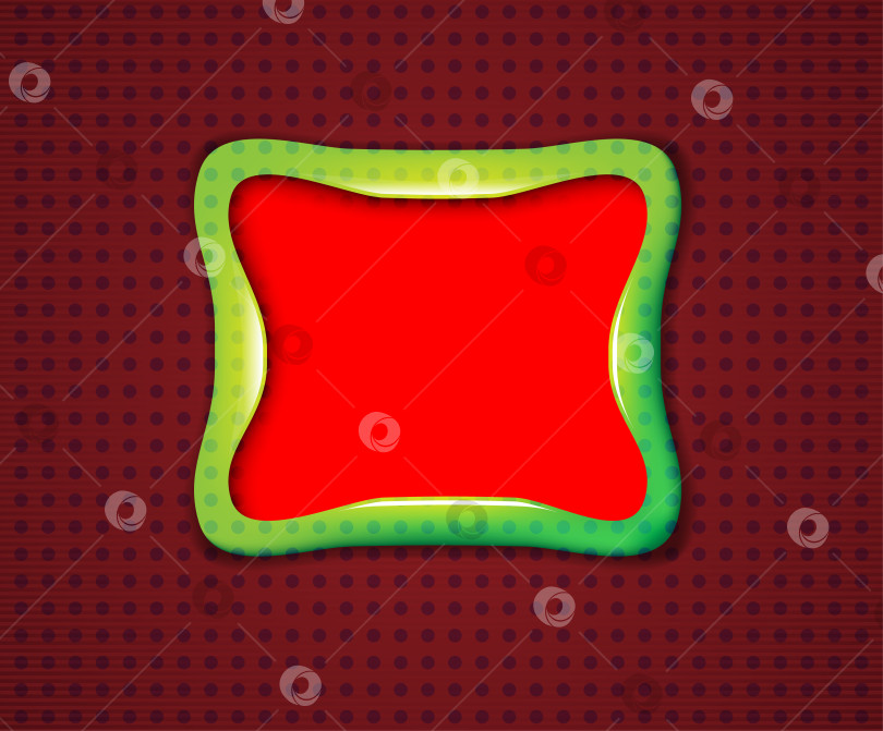 Скачать Гладкая прямоугольная рама фотосток Ozero