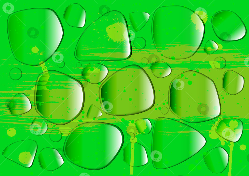 Скачать Стеклянные капли фотосток Ozero