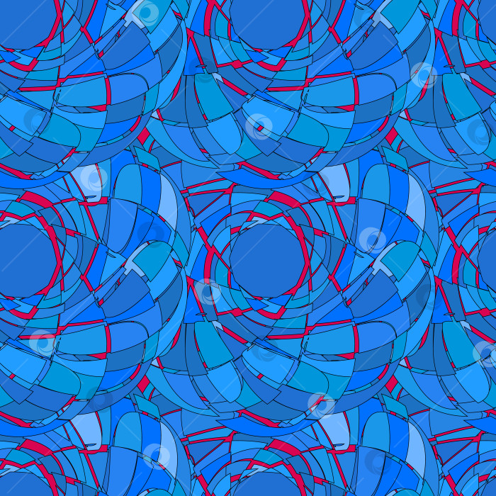 Скачать Бесшовный узор с абстрактными ломаными красочными формами фотосток Ozero