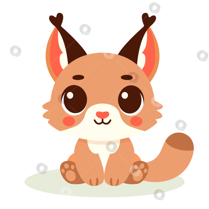 Скачать Симпатичный детский каракал-чародей фотосток Ozero