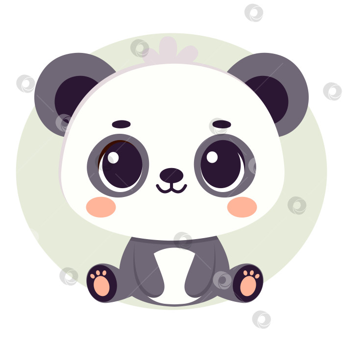 Скачать Милый детеныш панды charcter фотосток Ozero