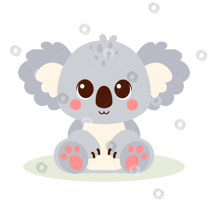 Скачать Симпатичный детеныш медвежонка-коала фотосток Ozero