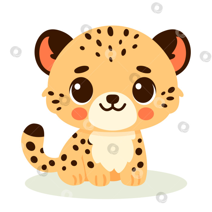 Скачать Милый детеныш гепарда-чародей фотосток Ozero