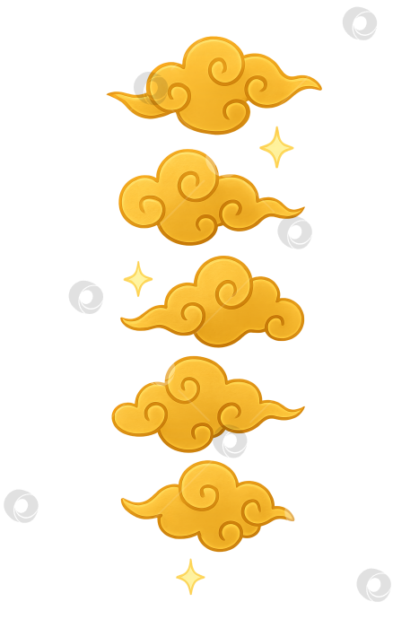 Скачать Облака фестиваля середины осени на фоне звезд, выделенные на прозрачном фоне фотосток Ozero