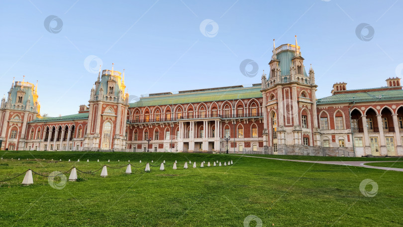 Скачать Большой дворец усадьбы Царицыно, Москва фотосток Ozero