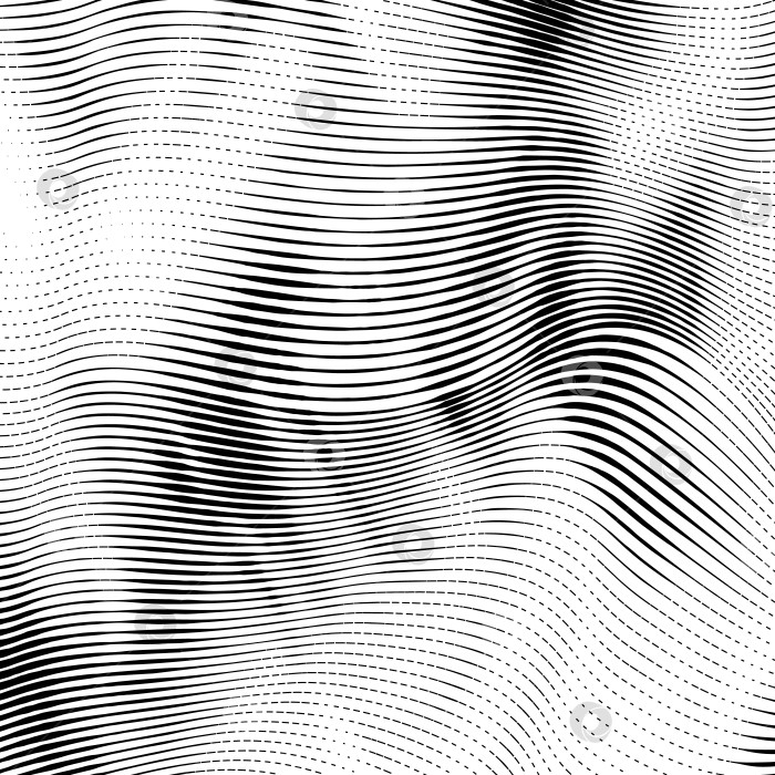 Скачать Абстрактный фон в стиле ксилографии фотосток Ozero