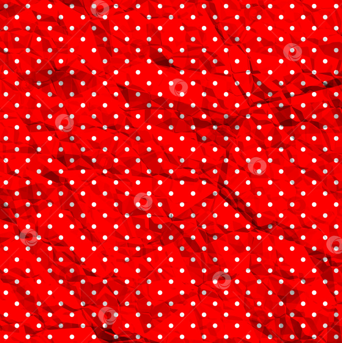 Скачать Мятый узор в горошек фотосток Ozero