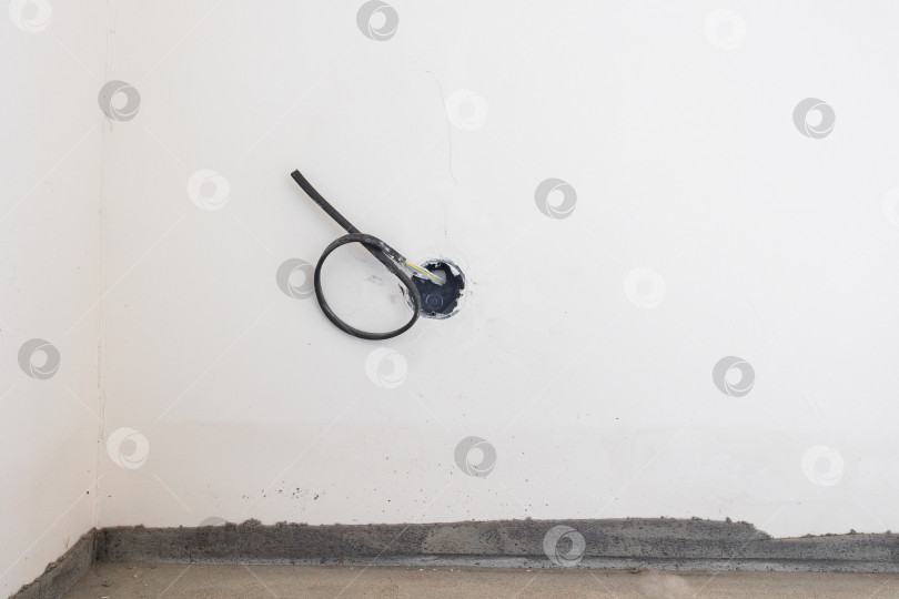 Скачать Электропроводка помещения без отделки фотосток Ozero