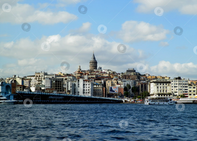Скачать Вид на Галатскую башню. фотосток Ozero