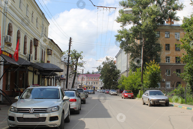 Скачать Улица в Нижнем Новгороде фотосток Ozero