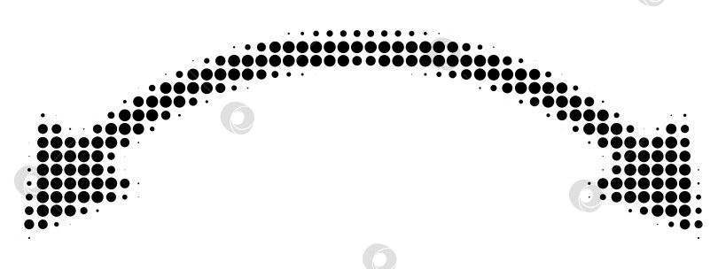 Скачать Круглая полутоновая двойная стрелка фотосток Ozero