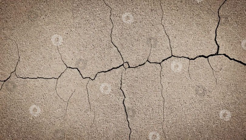 Скачать Минималистская текстура растрескавшейся штукатурки на стенах бежевого и серого цветов фотосток Ozero