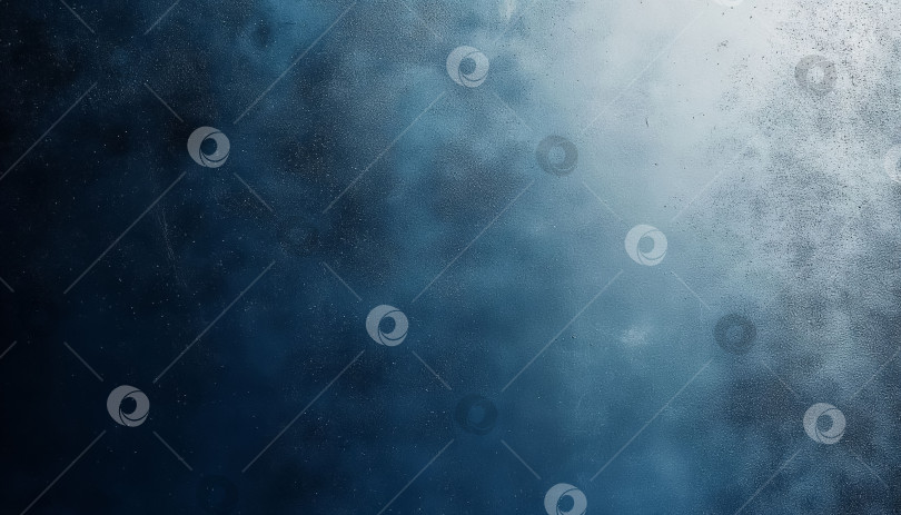 Скачать Абстрактный градиентный фон в синесерых тонах дизайнерский плакат фотосток Ozero