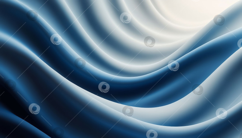 Скачать Градиентный шумовой фон с жидкой сине-серой абстрактной текстурой фотосток Ozero