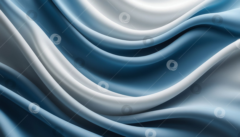 Скачать Сине серый градиент жидкого шума абстрактный фон современная обложка фотосток Ozero
