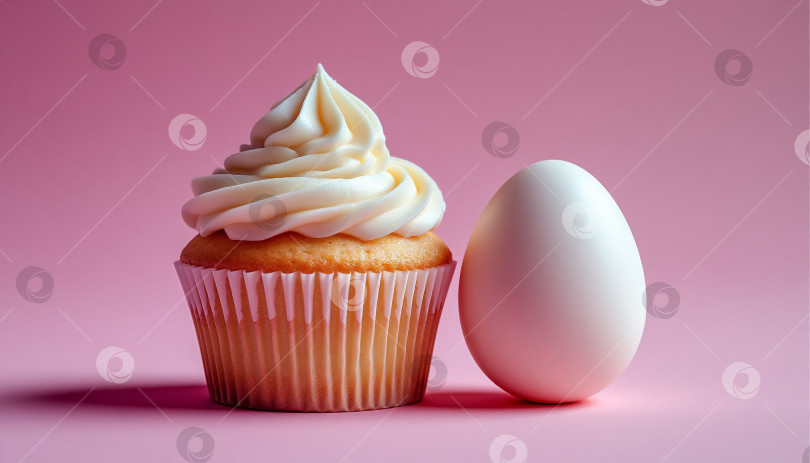 Скачать Минималистичная праздничная композиция на пастельном фоне фотосток Ozero