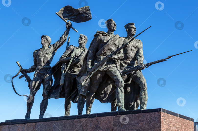 Скачать Памятник героическим защитникам Ленинграда, фотосток Ozero