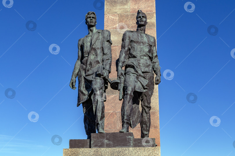 Скачать Памятник героическим защитникам Ленинграда, фотосток Ozero