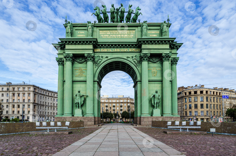 Скачать Московские Триумфальные ворота фотосток Ozero