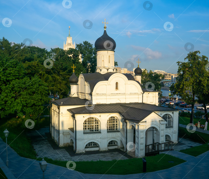 Скачать Церковь Зачатия Святой Анны в Москве фотосток Ozero