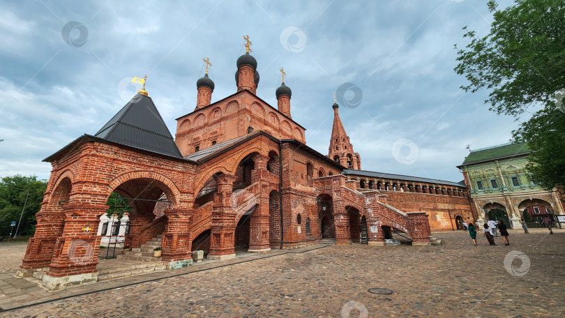 Скачать Успенский собор Крутицкого подворья, Москва фотосток Ozero