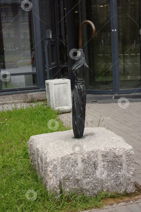 Скачать Арт объект в городе Зонтик фотосток Ozero