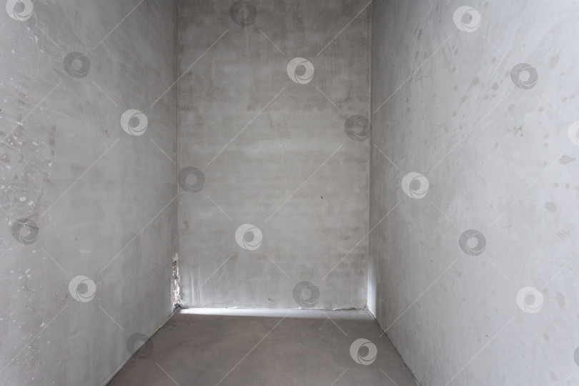 Скачать интерьер квартиры без отделки в серых тонах фотосток Ozero