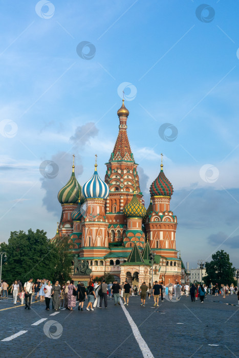 Скачать Собор Василия Блаженного на Красной площади в Москве фотосток Ozero