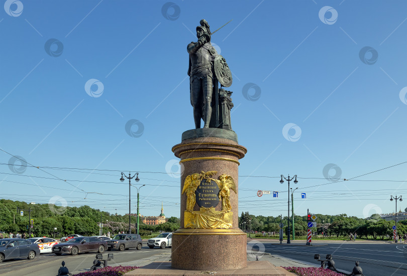 Скачать Памятник Суворову фотосток Ozero