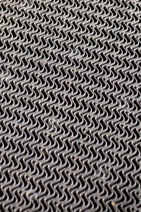 Скачать Монохромный повторяющийся волновой узор - Абстрактная текстильная или сетчатая текстура фотосток Ozero