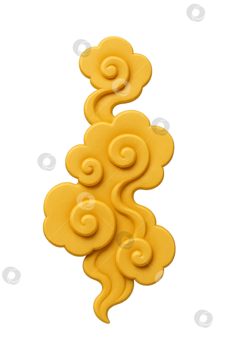 Скачать Облачный дизайн фестиваля середины осени, выделенный на прозрачном фоне фотосток Ozero