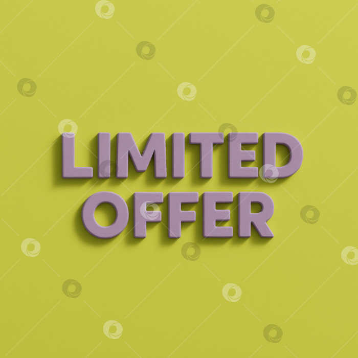 Скачать Ограниченное предложение по чтению текста пастелью на фоне цвета шартрез фотосток Ozero