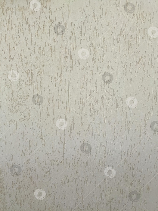 Скачать Стена из бежевой фактурной штукатурки в минималистском стиле в белоснежных и бежевых тонах, представляющая собой конструкцию и дизайн интерьера с копией пространства фотосток Ozero