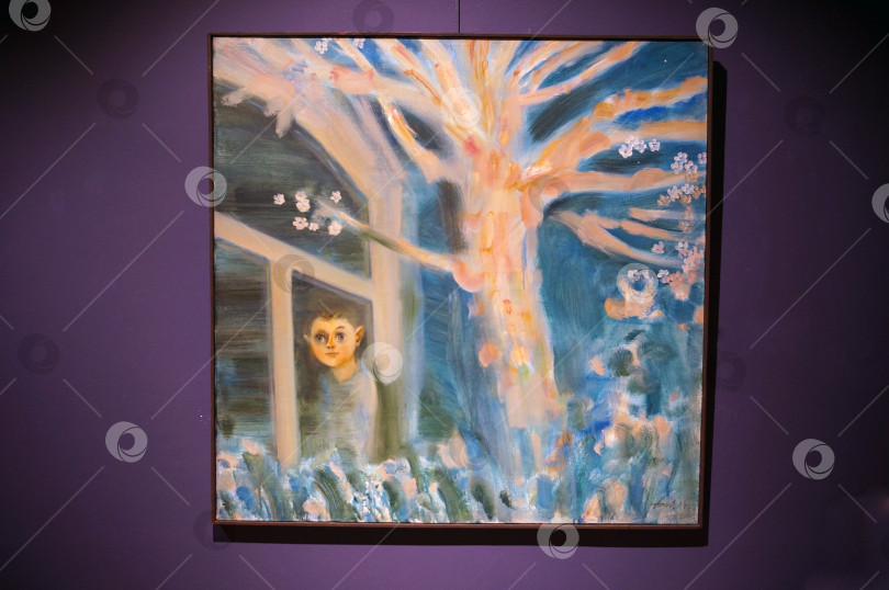 Скачать Казань, Татарстан, Россия – 07 октября 2025: Анютин В.В. Весна. 1994 фотосток Ozero