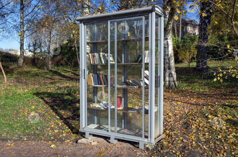 Скачать Книжный шкаф для фотосток Ozero