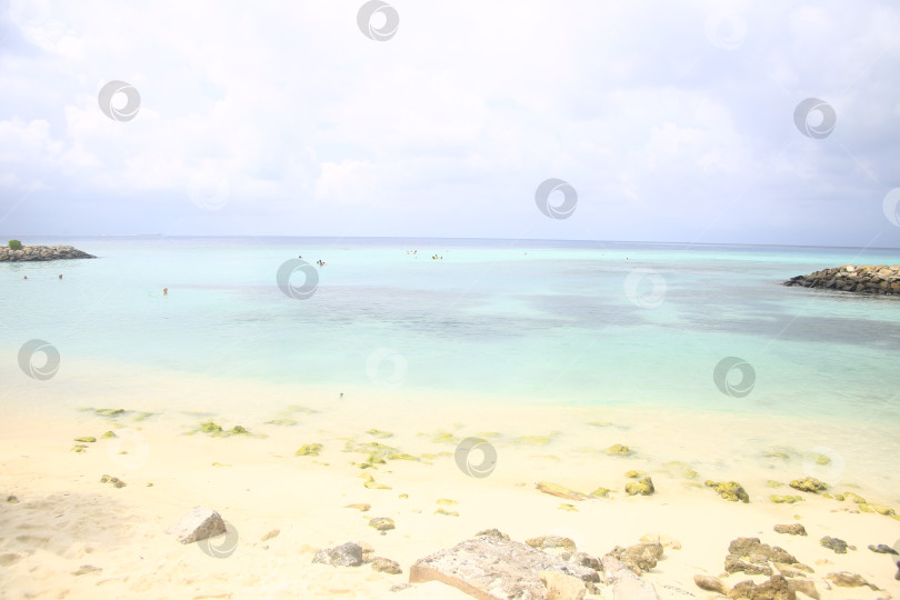 Скачать Берег пляжа на курорте фотосток Ozero