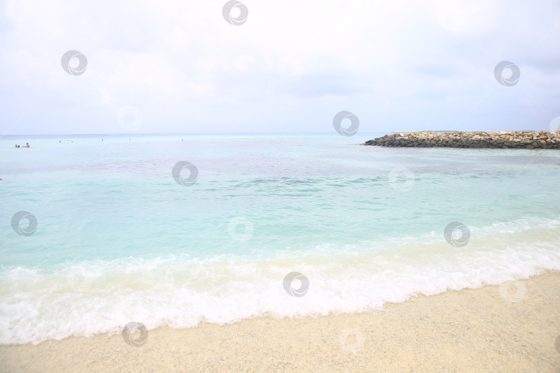 Скачать Берег пляжа на курорте фотосток Ozero