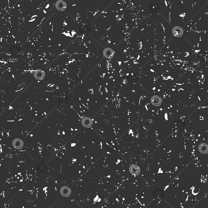 Скачать Бесшовная квадратная рамка с эффектом гранж. Эффект наложения для создания эффекта старения и потертости. Монохромный элемент дизайна. Векторный грязный фон фотосток Ozero
