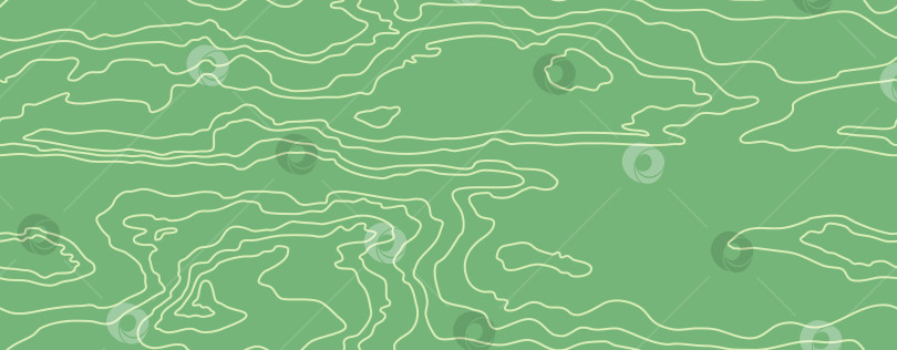 Скачать Зеленая текстура древесных волокон. Бесшовный узор из дерева. Абстрактный линейный фон. Векторная иллюстрация из древесных волокон фотосток Ozero