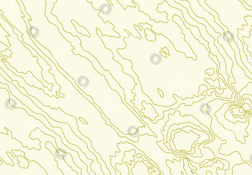 Скачать Деревянный волнистый узор. Древесные волокна, текстура древесных зерен. Плотные линии. Абстрактный топографический векторный фон фотосток Ozero