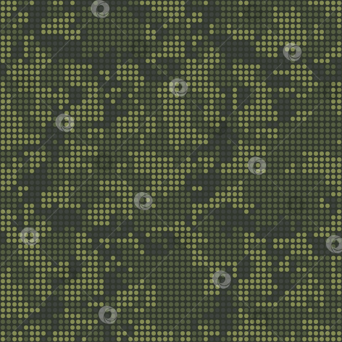 Скачать Бесшовный камуфляж с зелеными точками. Городской пиксельный камуфляж, текстура в полутонах. Фон в стиле милитари. Векторные цифровые обои фотосток Ozero
