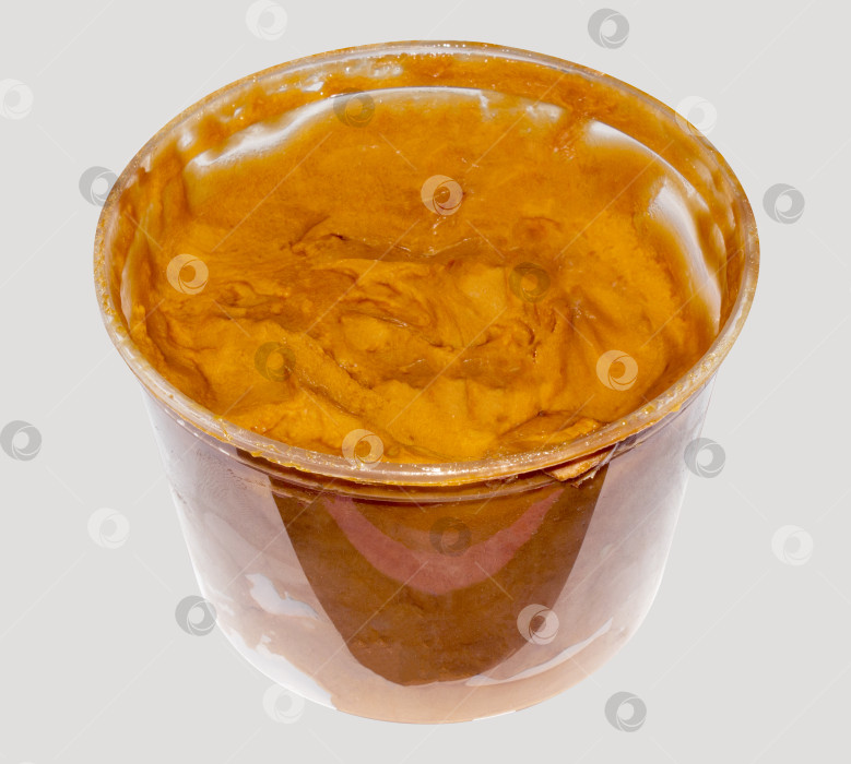 Скачать Кедровый мед с прополисом.Цветочный пчелиный кедровый мед.Медово-кедровый фон.Натуральный кедровый мед. фотосток Ozero