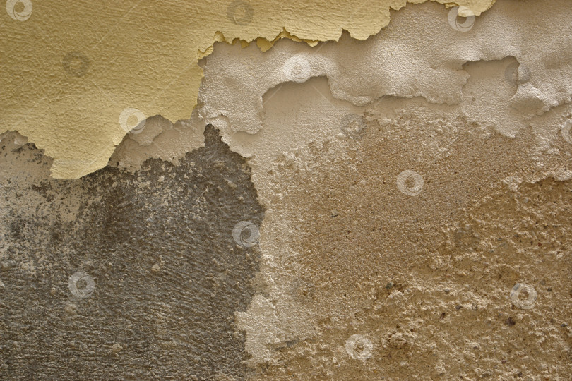 Скачать Абстрактный фон с бетонной поверхностью и облупившейся краской фотосток Ozero