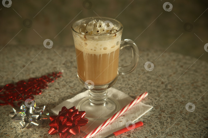 Скачать Кофе со взбитыми сливками фотосток Ozero