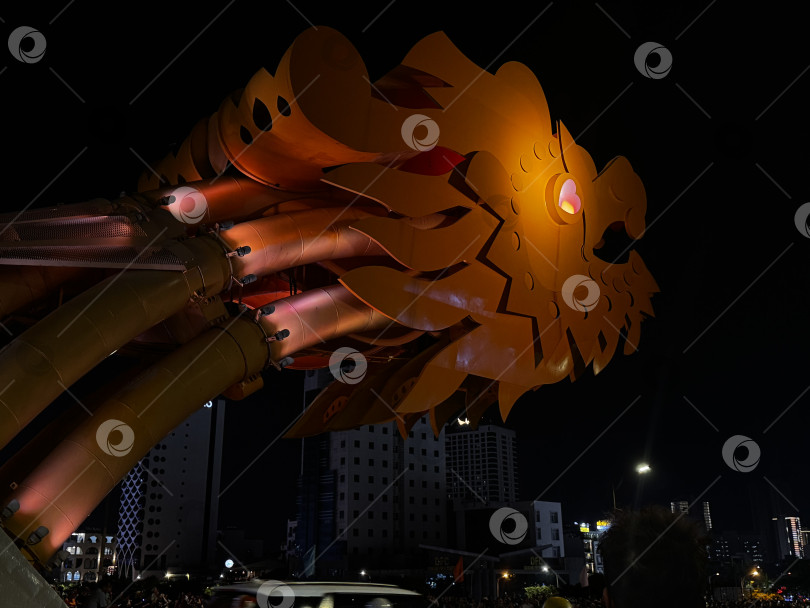 Скачать Драконий мост ночью фотосток Ozero